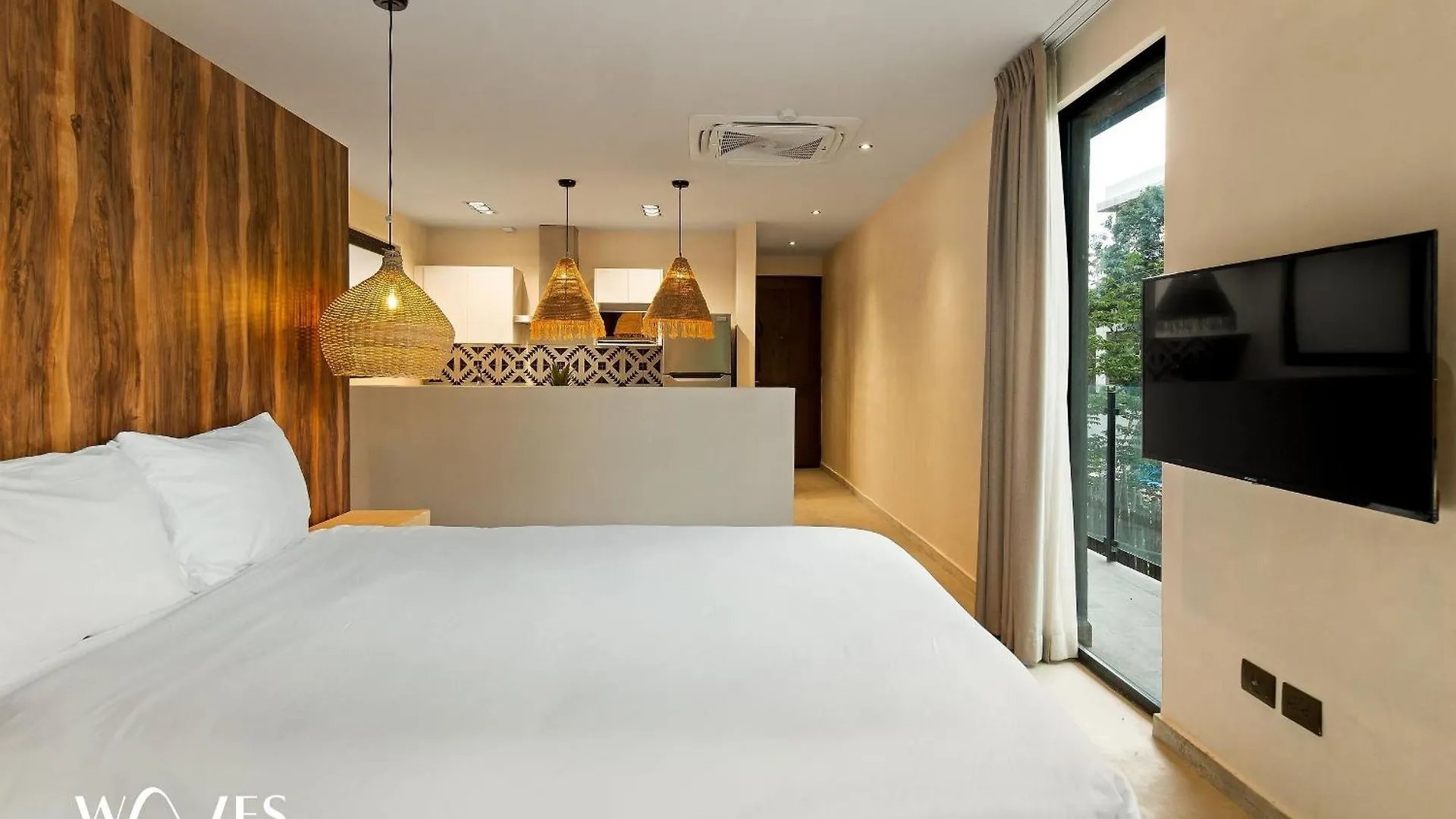 Estudio | Excelente Iluminacion |Cerca De La Playa Tulum Apartment